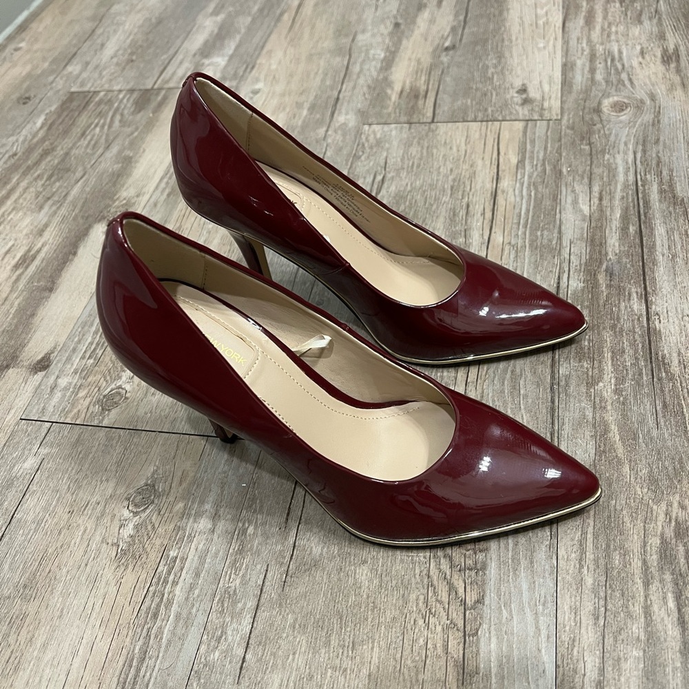 Marc New York Dark Red Heels
